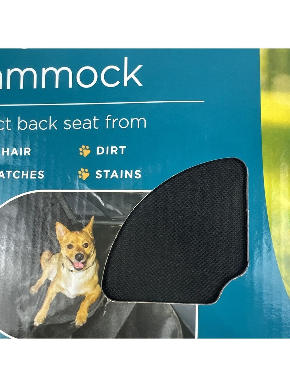 Paws First - Dog Car Seat Cover Hammock - 55" x 49" - Picture 3 of 4